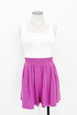 Violet Linen Shorts